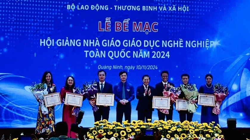 Hà Nội giành giải Nhất toàn đoàn tại Hội giảng nhà giáo giáo dục nghề nghiệp toàn quốc năm 2024