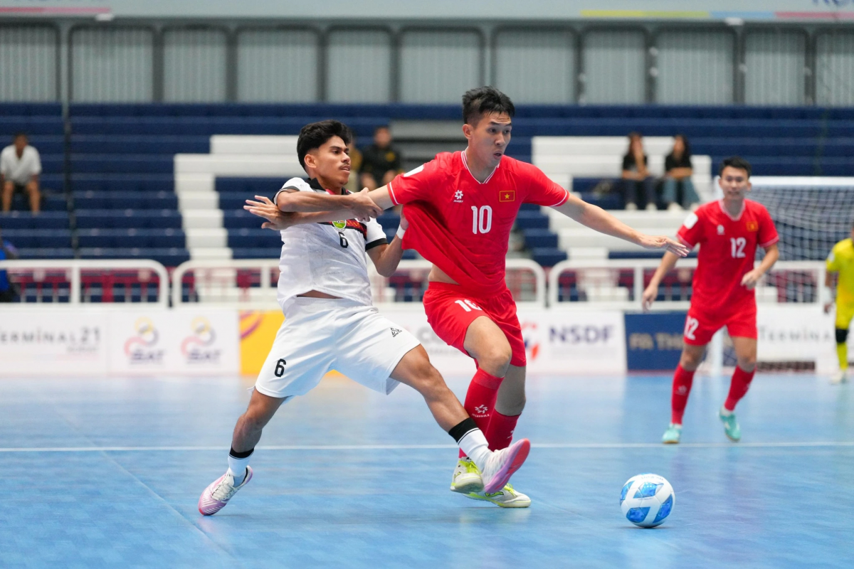 Chung kết giải Đông Nam Á 2024: Tuyển Futsal Việt Nam thua Indonesia