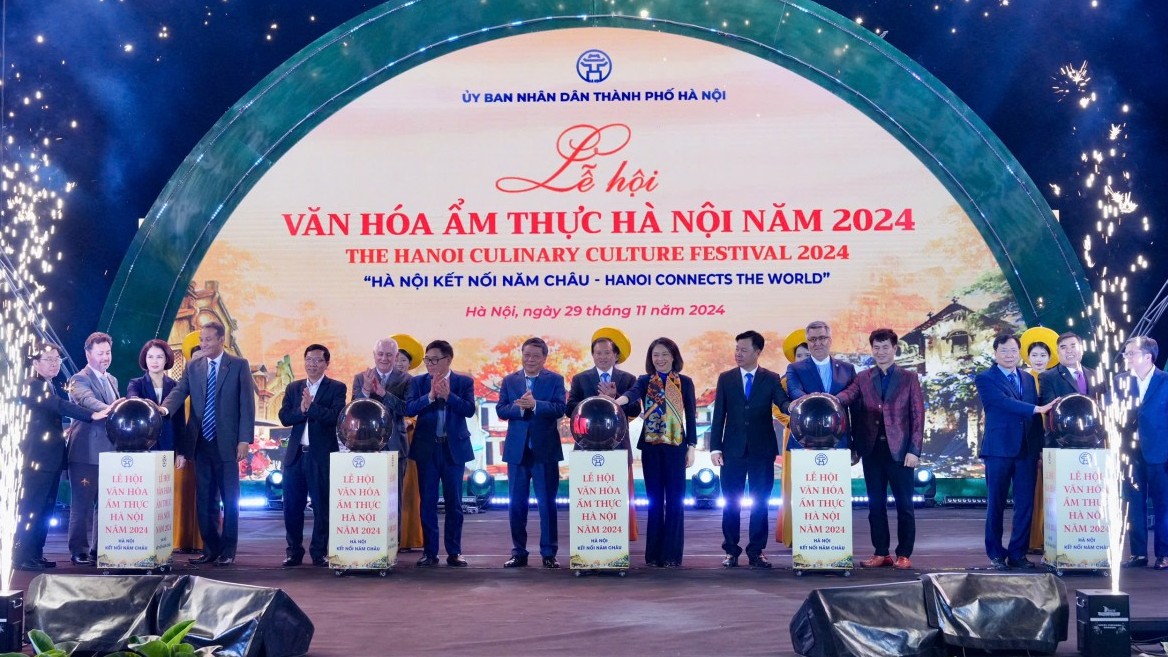 Chính thức khai mạc Lễ hội văn hóa ẩm thực Hà Nội năm 2024