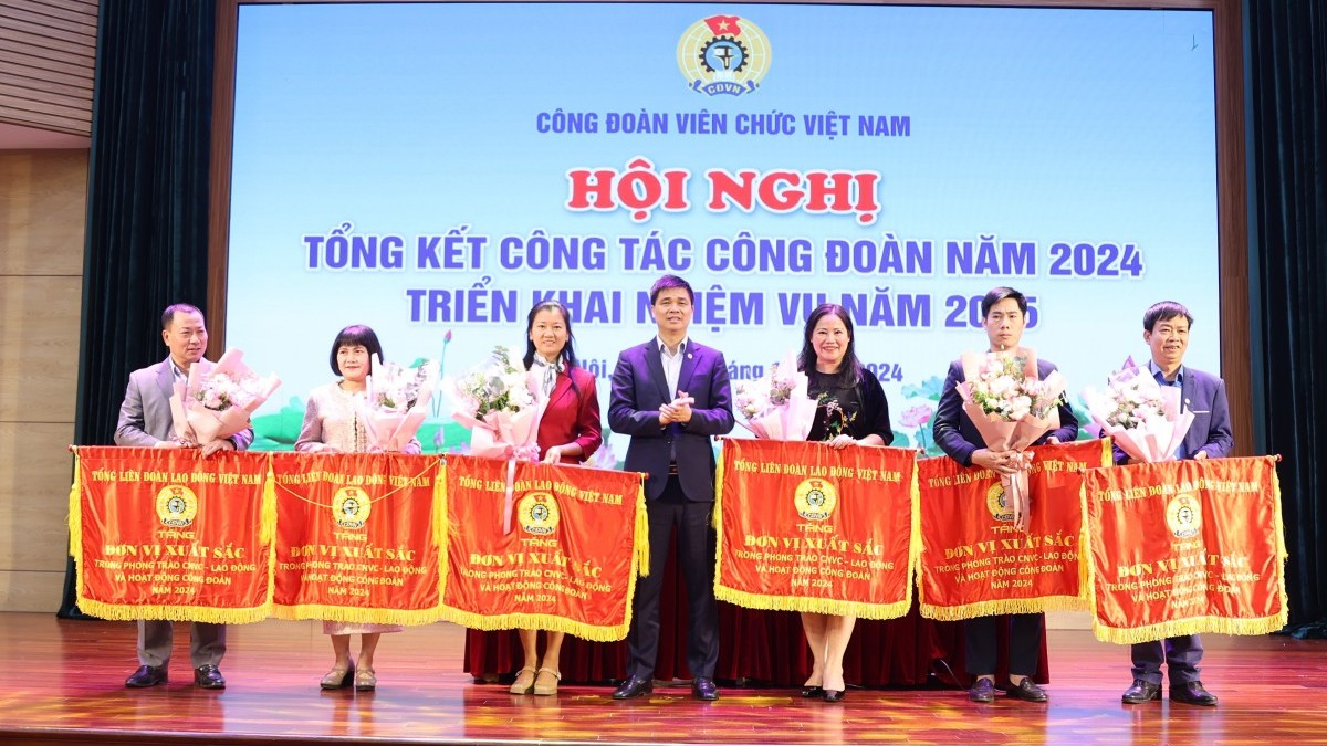 Công đoàn Viên chức Việt Nam tổng kết hoạt động năm 2024