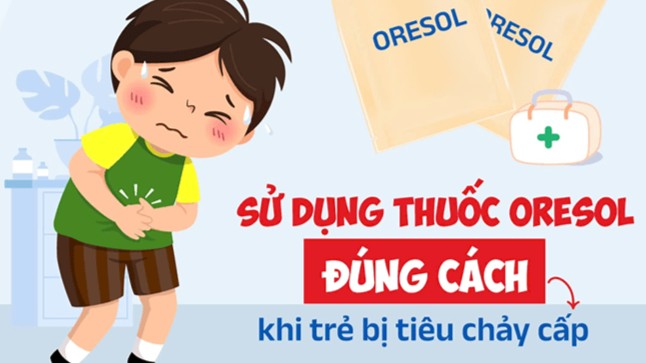 Pha oresol sai tỉ lệ có thể gây tử vong ở trẻ bị tiêu chảy