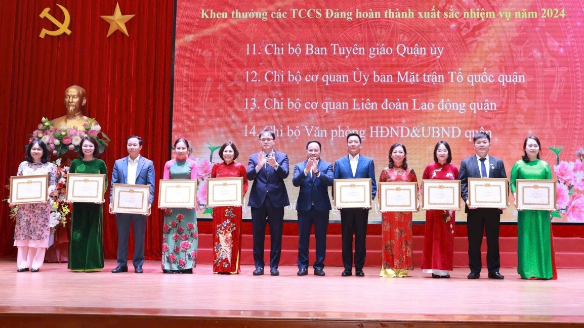 Đảng bộ quận Hai Bà Trưng đạt nhiều kết quả cao trong công tác năm 2024