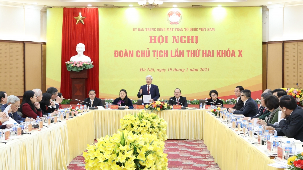 Khai mạc Hội nghị Đoàn Chủ tịch Ủy ban Trung ương MTTQ Việt Nam lần thứ hai, khóa X