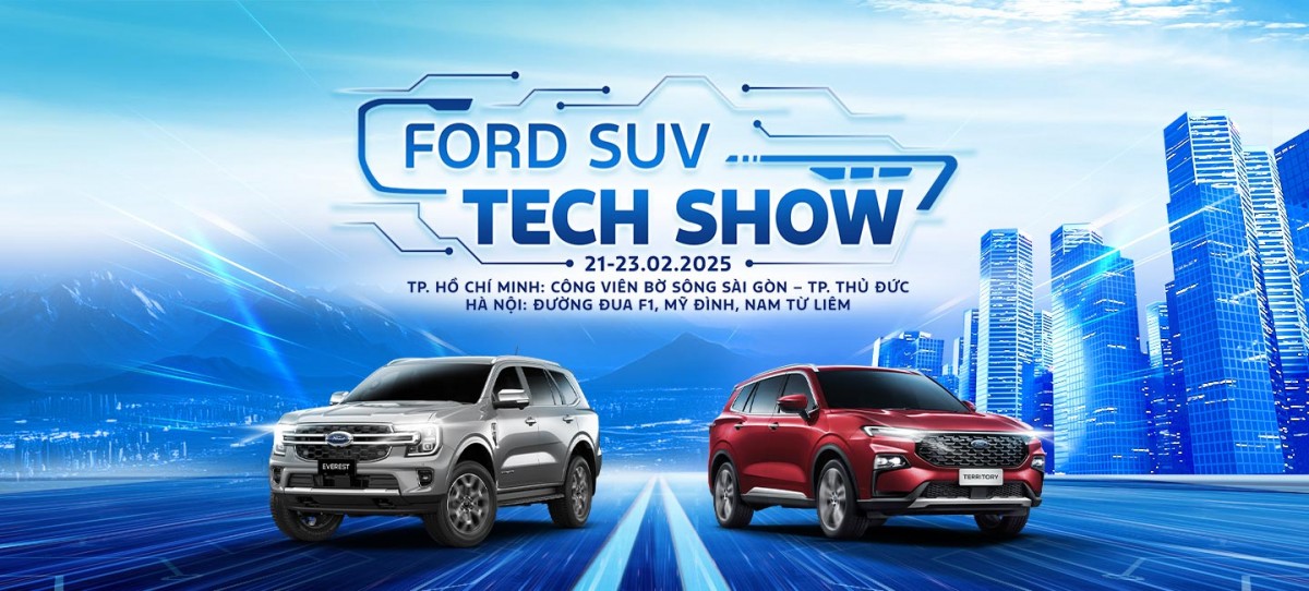 “Ford SUV Tech Show” mang đến trải nghiệm đỉnh cao cho những tín đồ SUV