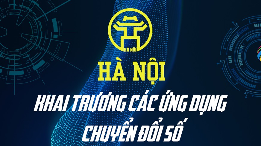 Danh mục các ứng dụng chuyển đổi số dùng chung của Hà Nội