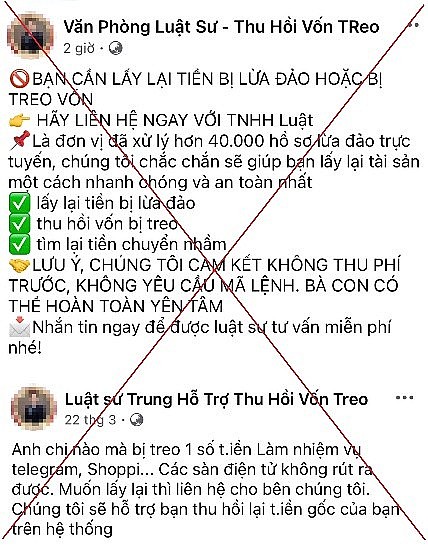 Người phụ nữ "dâng" hàng trăm triệu đồng cho Văn phòng luật sư rởm