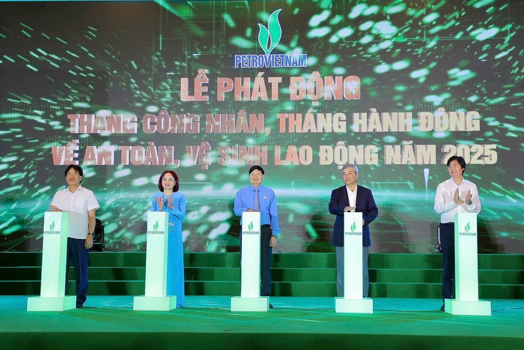 Công đoàn Dầu khí Việt Nam phát động Tháng Công nhân, Tháng hành động về An toàn vệ sinh lao động năm 2025
