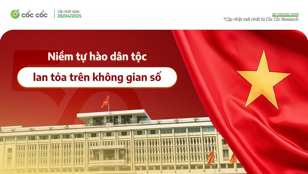 Lượt tìm kiếm về đại lễ 30/4 bùng nổ trên mạng xã hội