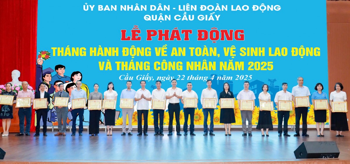 Cầu Giấy: Nhiều hoạt động thiết thực trong Tháng Công nhân năm 2025