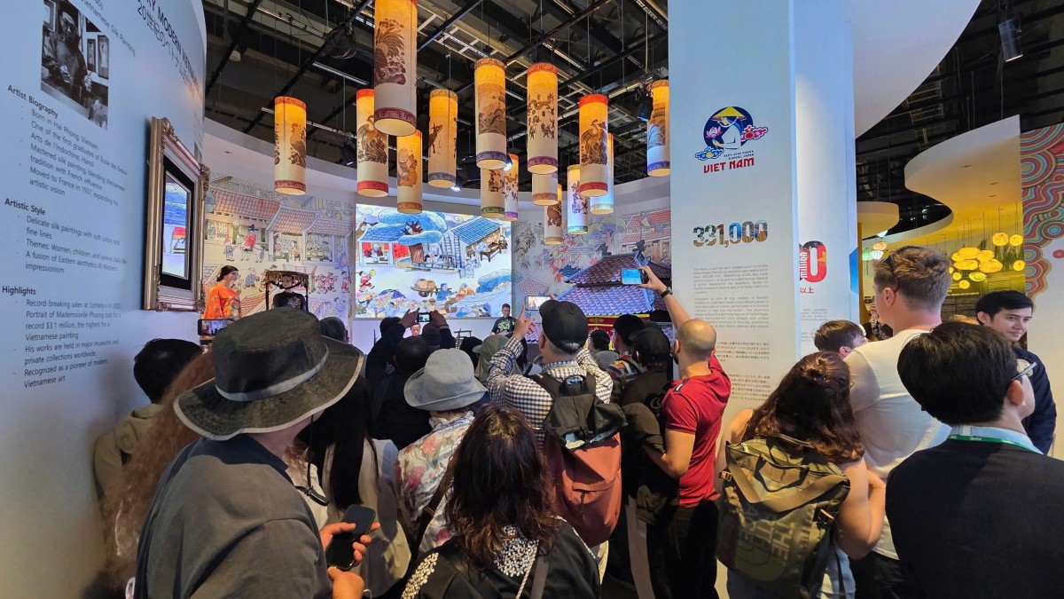 Nhà Triển lãm Việt Nam trở thành một trong những điểm thu hút hàng đầu của Expo 2025