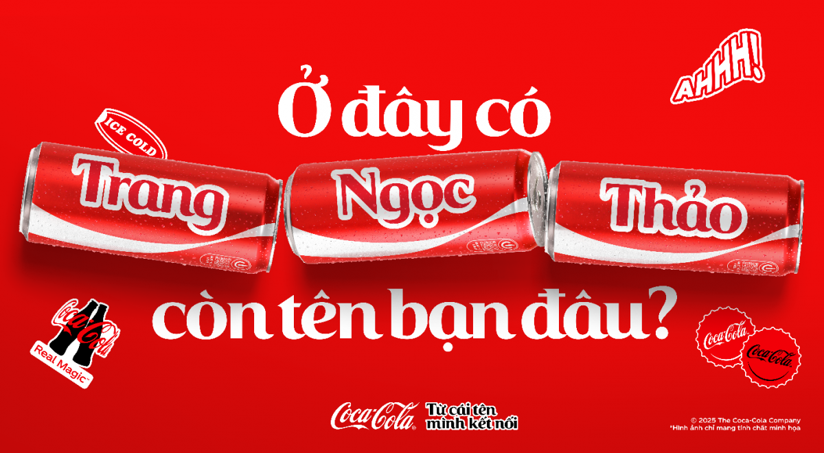 Coca-Cola tái khởi động chiến dịch mang tính biểu tượng “Share A Coke”