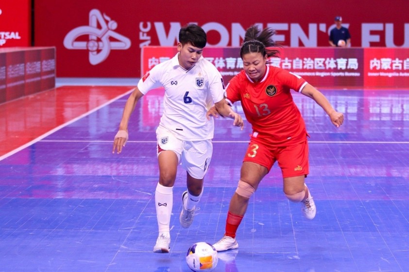 Hòa thất vọng trước Indonesia, tuyển futsal nữ Thái Lan đối mặt nguy cơ bị loại khỏi giải châu Á