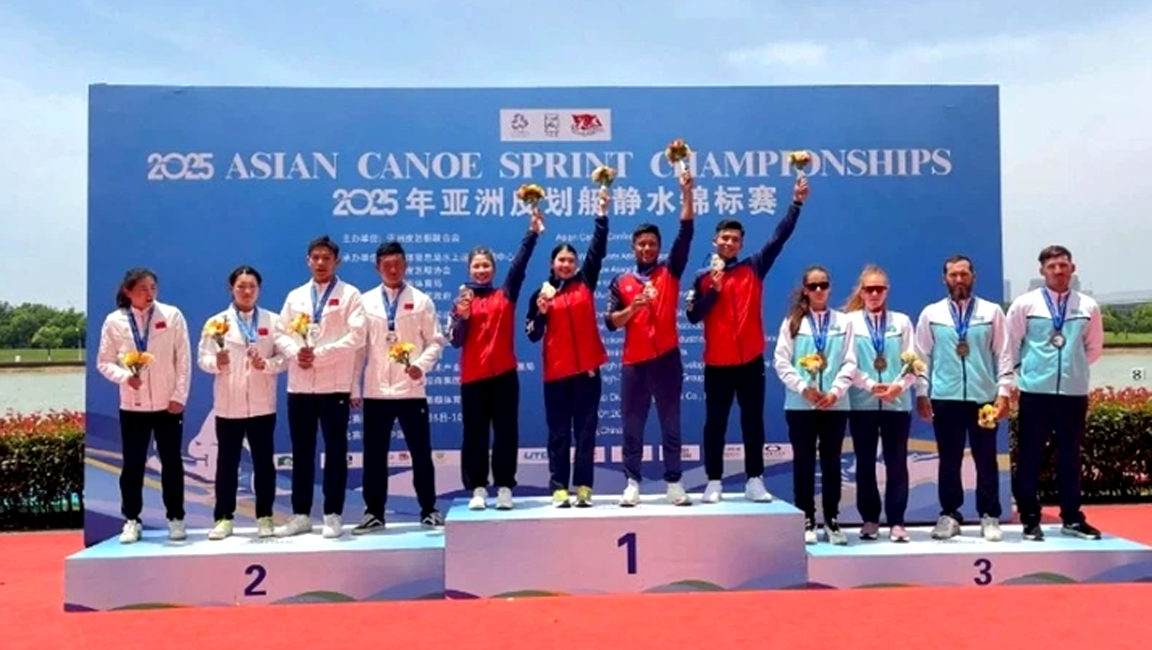Canoeing Việt Nam giành Huy chương Vàng tại Giải vô địch Canoeing châu Á 2025