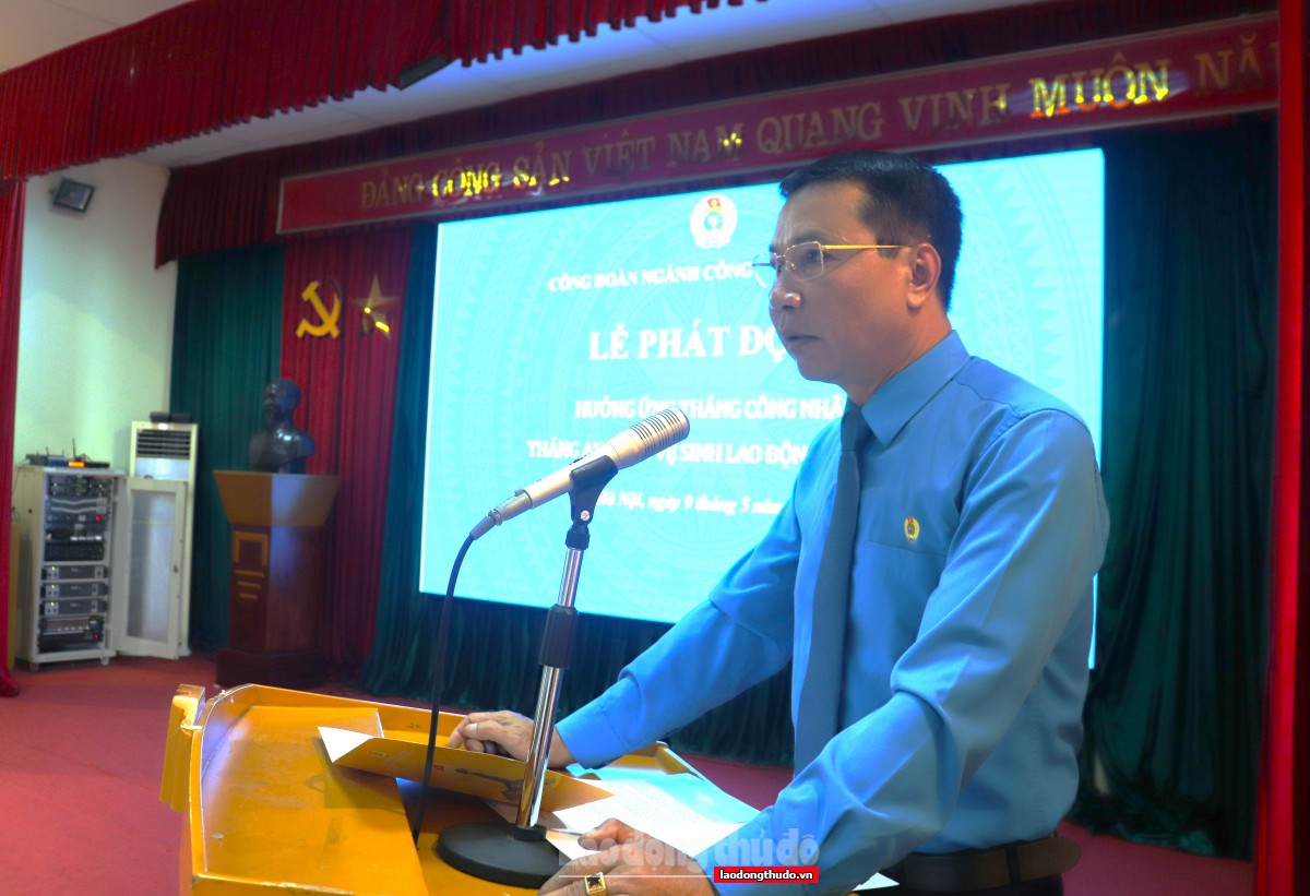 Công đoàn ngành Công Thương Hà Nội: Triển khai 7 nhiệm vụ trọng tâm trong Tháng Công nhân 2025
