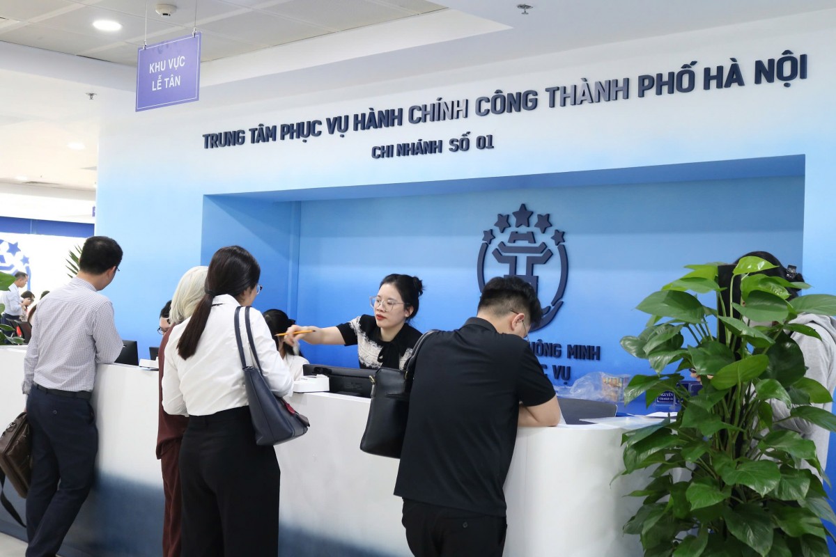 Trung tâm Phục vụ hành chính công Hà Nội dừng phát số trực tiếp tại Chi nhánh số 1