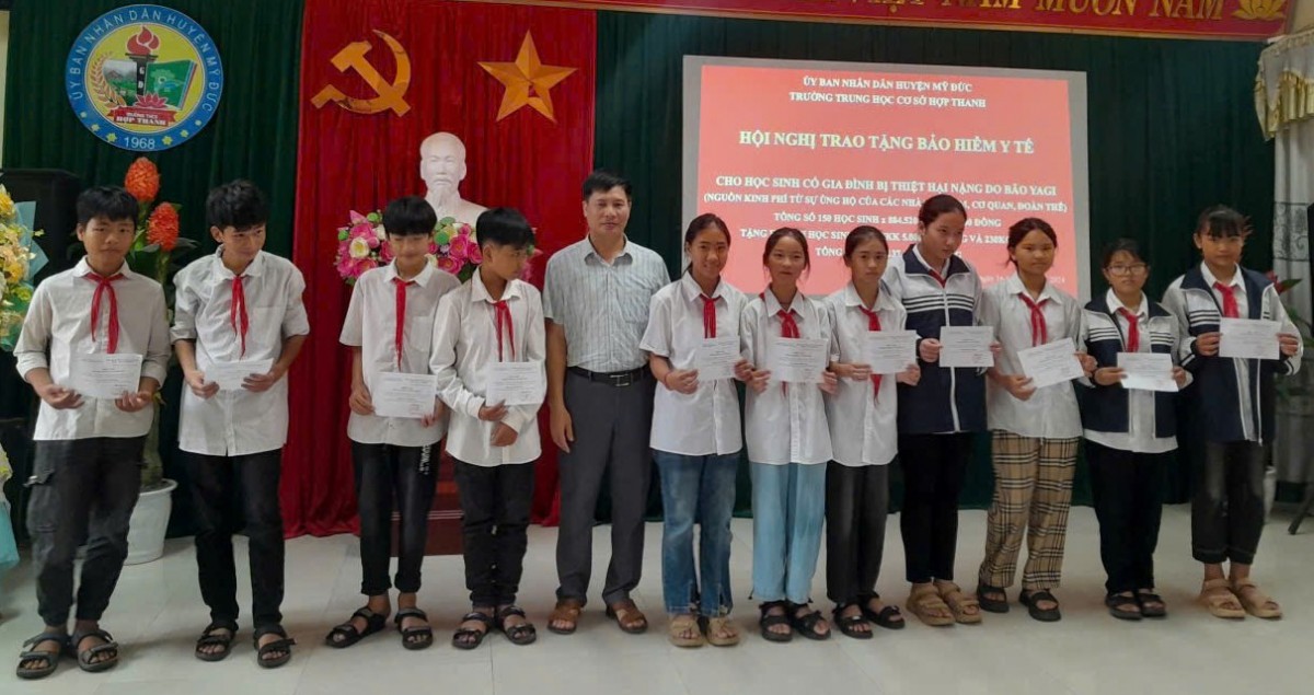 Công đoàn Trường THCS Hợp Thanh: Gắn kết, cống hiến và lan tỏa yêu thương