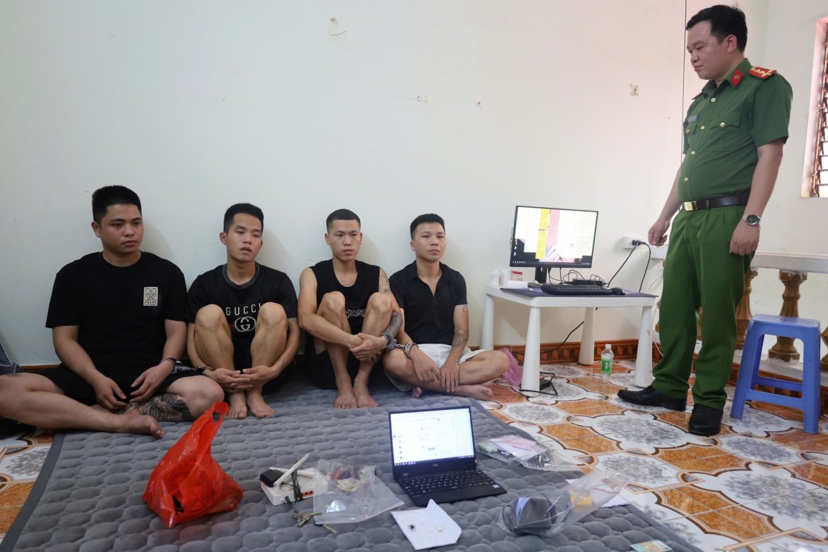 Học chiêu lừa đảo ở Campuchia, nhóm đối tượng bị bắt khi thực hành tại Việt Nam