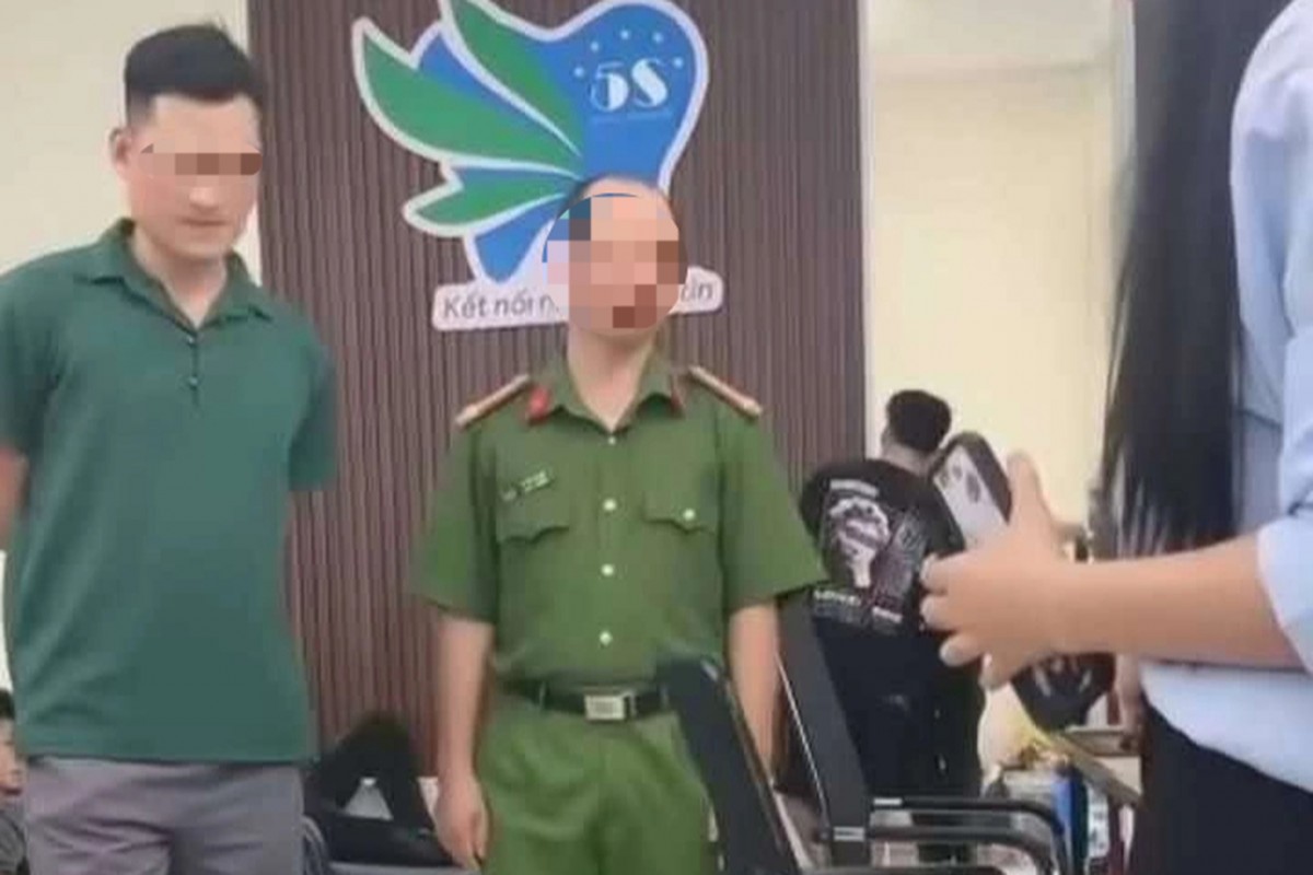 Công Hà Nội đình chỉ công tác cán bộ Công an phường Dương Nội bị tố đánh người