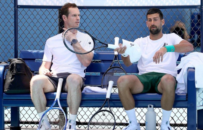 Djokovic chấm dứt hợp tác với HLV Andy Murray ngay trước Roland Garros 2025