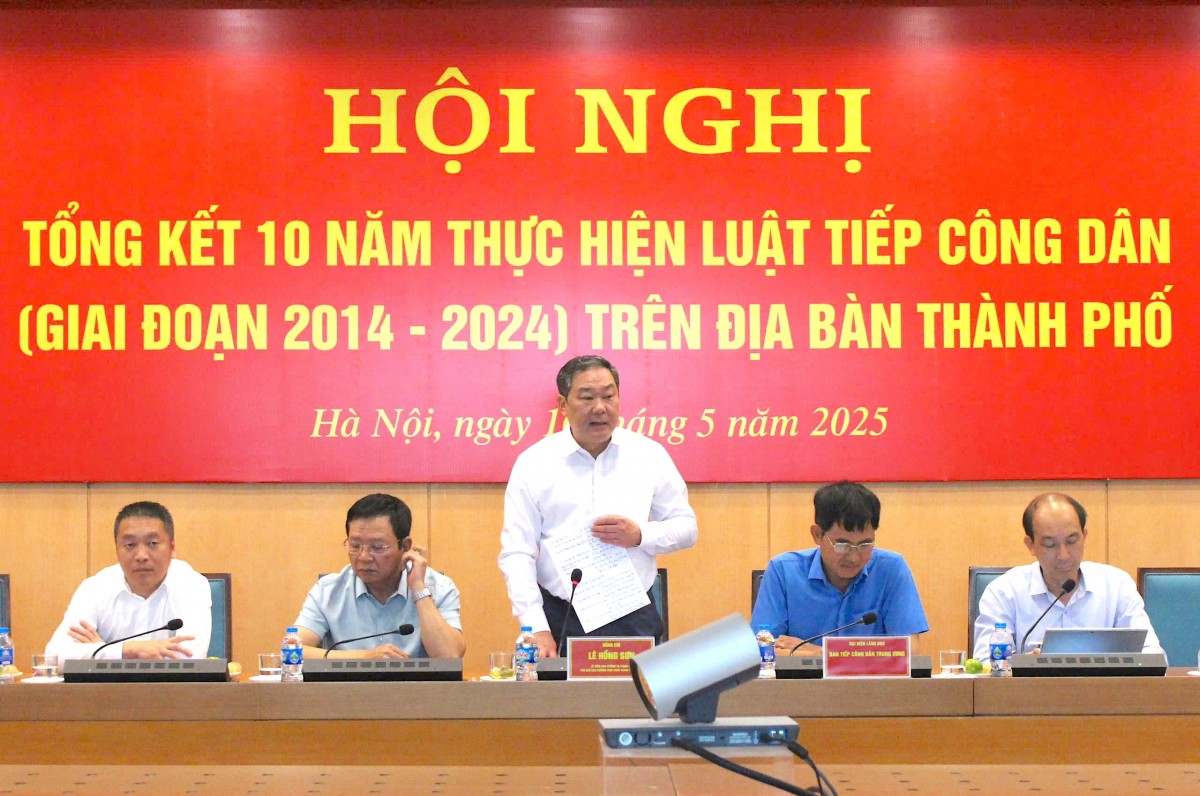 Phần lớn các vụ việc khiếu nại, tố cáo trên địa bàn Hà Nội liên quan đến lĩnh vực đất đai