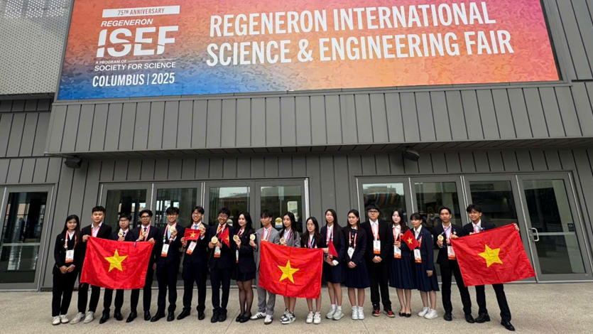 Thành tích ấn tượng của học sinh Việt Nam tại Hội thi khoa học kỹ thuật quốc tế