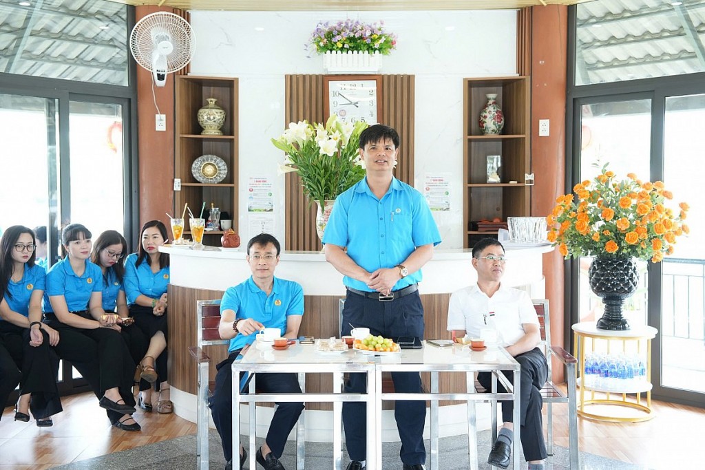 "Cà phê Công đoàn": Điểm hẹn giao lưu, chia sẻ kinh nghiệm của cán bộ công đoàn