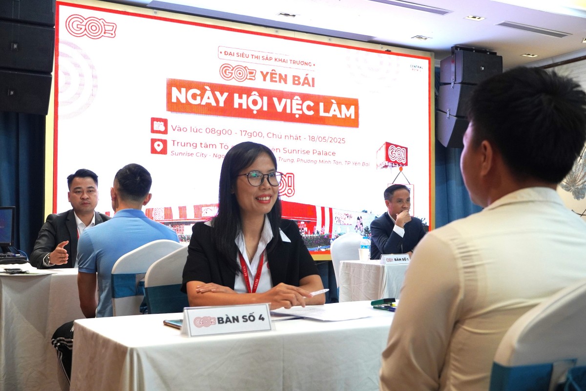 GO! Yên Bái tuyển dụng hơn 100 lao động, chuẩn bị cho khai trương