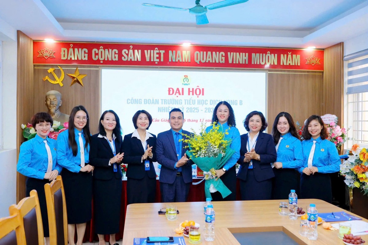 Cầu Giấy: 100% Công đoàn cơ sở tổ chức thành công Đại hội nhiệm kỳ 2025 - 2030