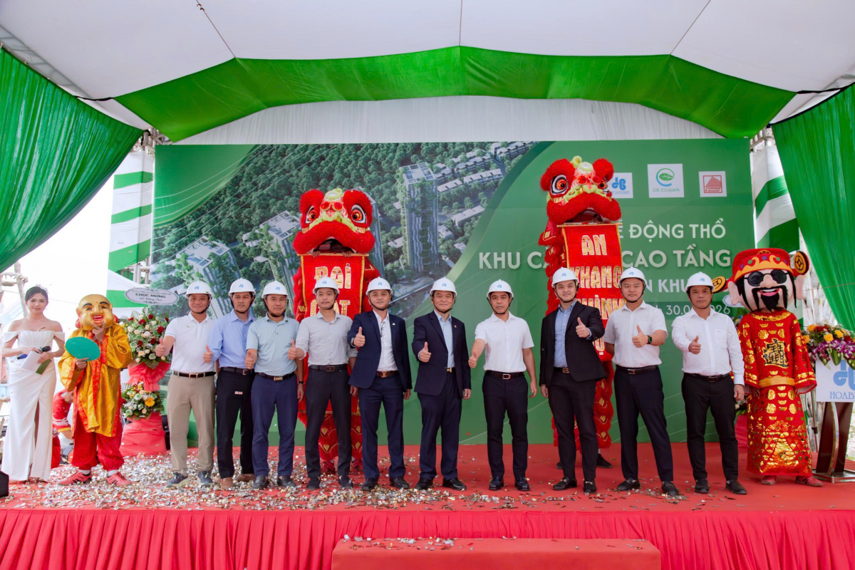 Xây dựng Hòa Bình động thổ dự án gần 3.000 tỷ đồng tại Tây Ninh