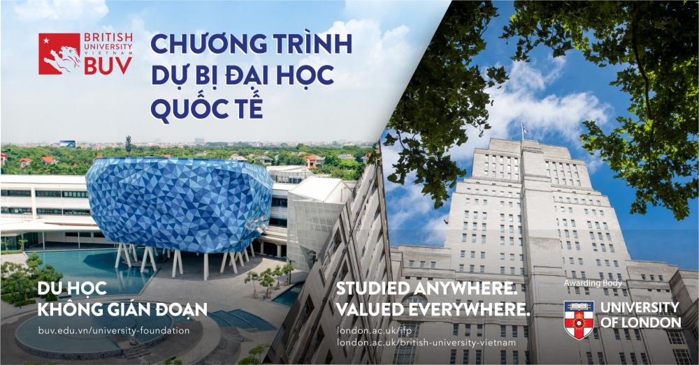 “Du học không gián đoạn” với chương trình Dự bị Đại học Quốc tế của Đại học London