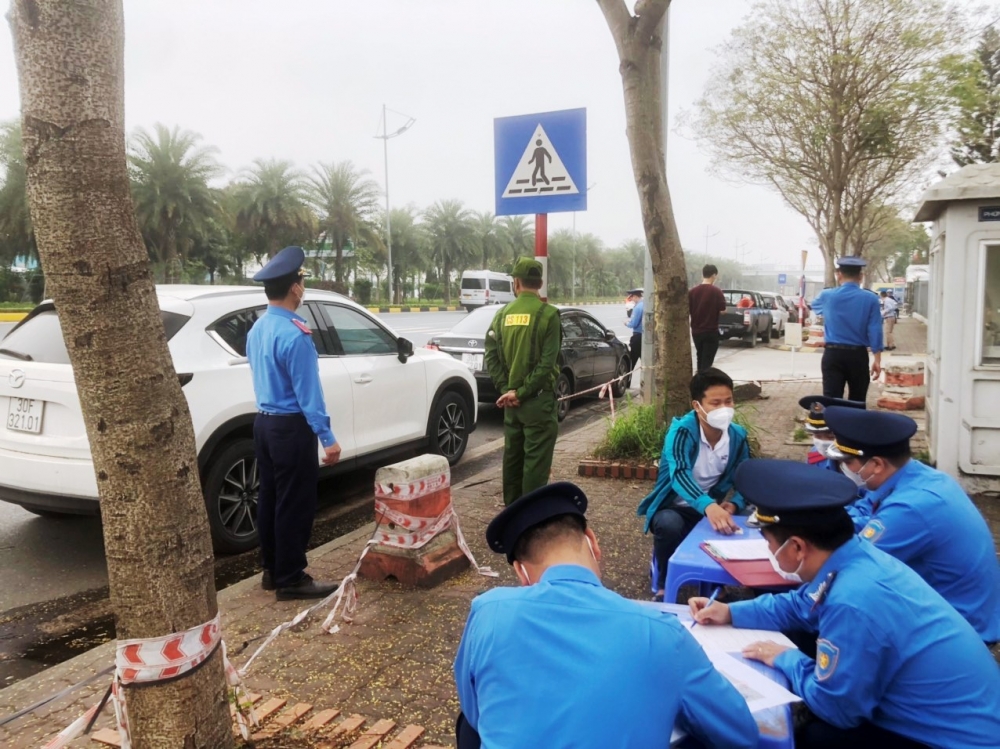 Đảm bảo an toàn giao thông tại khu vực Cảng hàng không Quốc tế Nội Bài