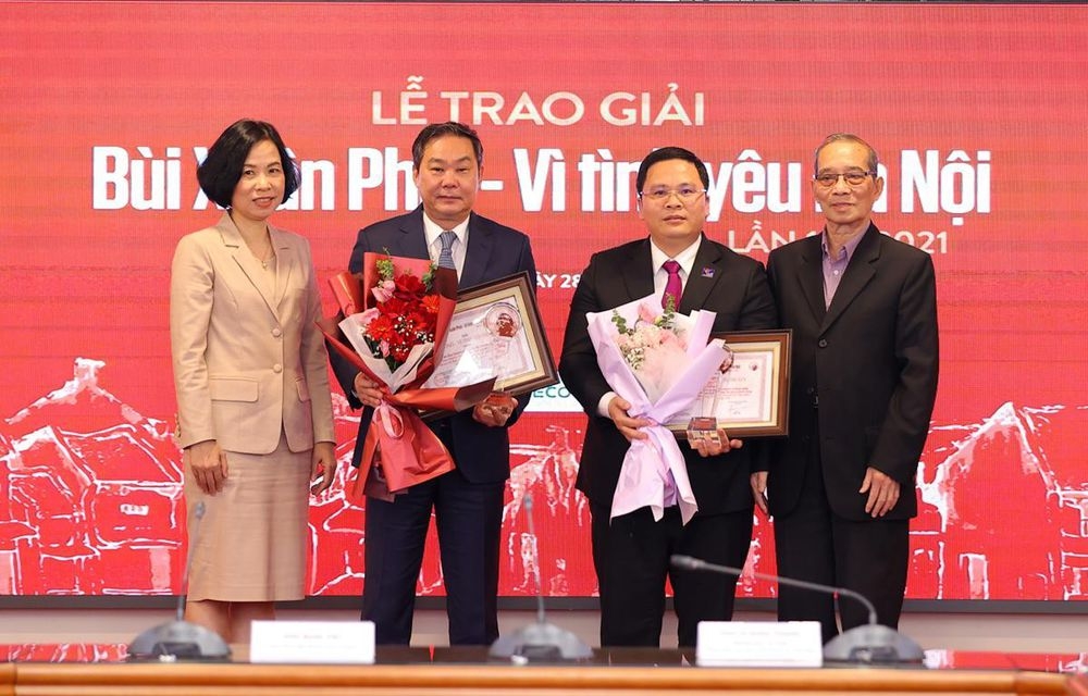 Vì tình yêu Hà Nội lần thứ 14 năm 2021 trao giải Ý tưởng cho dự án cải tạo sông Tô Lịch của JVE Group