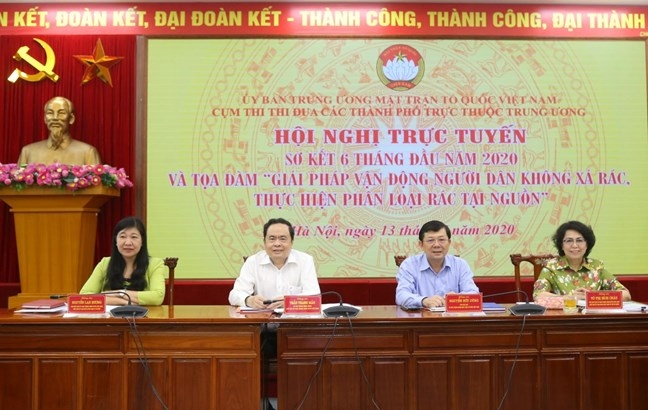 Mặt trận Tổ quốc 5 thành phố phải khẳng định vai trò kiểu mẫu, đi đầu