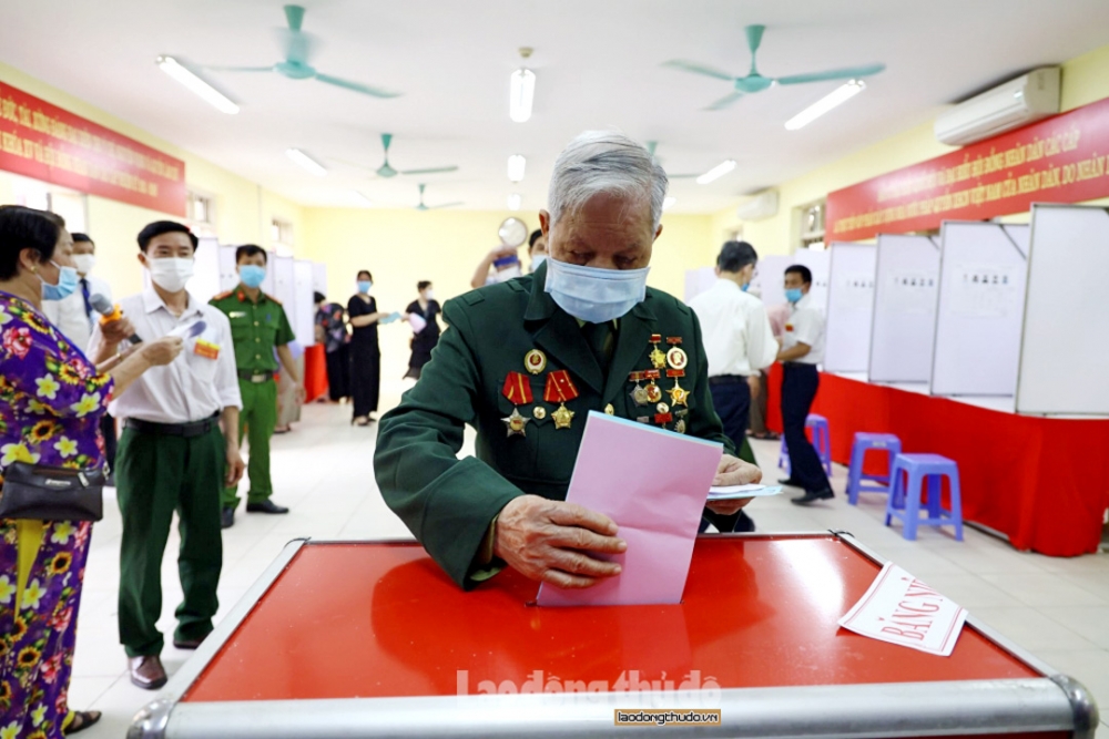 Cuộc bầu cử diễn ra thành công, an toàn và đúng luật