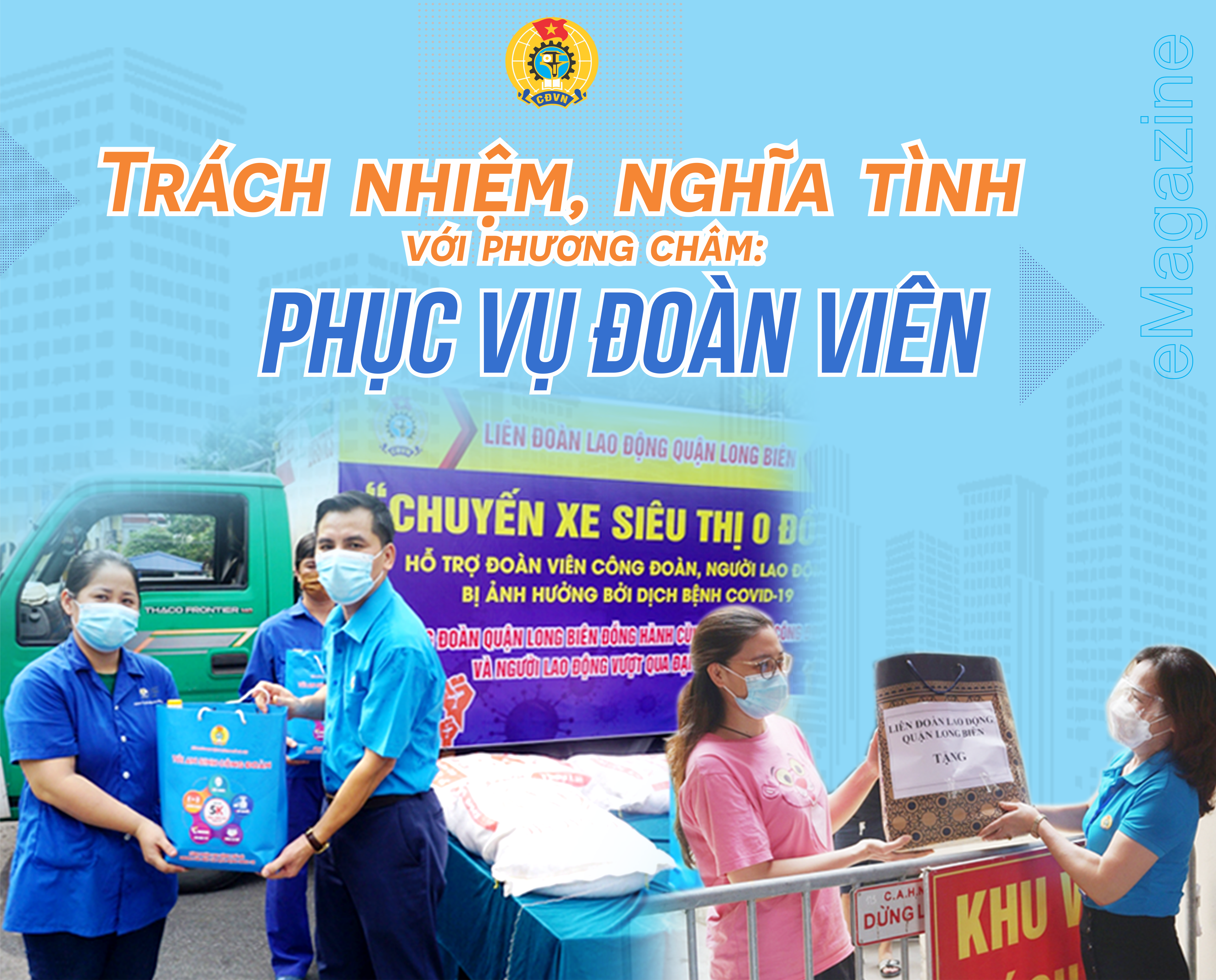 Trách nhiệm, nghĩa tình với phương châm: Phục vụ đoàn viên