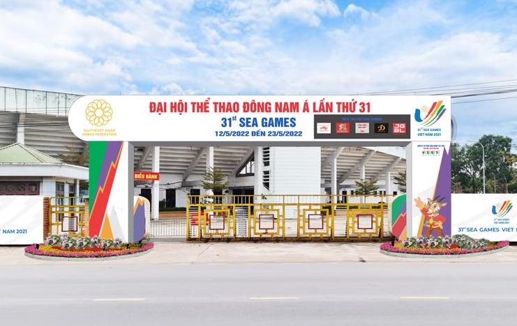 Hà Nội: Đẩy mạnh trang trí, tuyên truyền phục vụ SEA Games 31