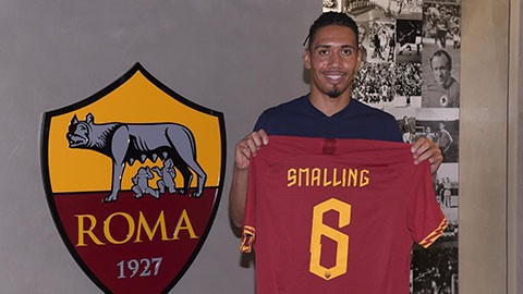 Chris Smalling bất ngờ rời Man United cập bến AS Roma