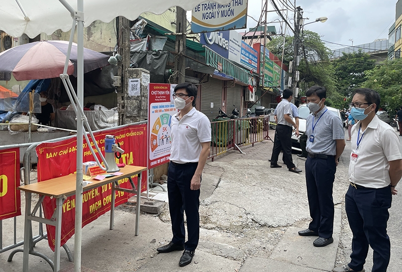 Quận Đống Đa: Kịp thời khoanh vùng, phong tỏa, truy vết và xét nghiệm, ngăn chặn dịch lây lan ra cộng đồng